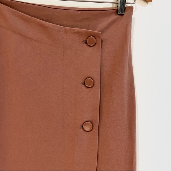 Babaton Aritzia skirt size 2. old pink color. long skirt with buttons - Picture 4 of 4